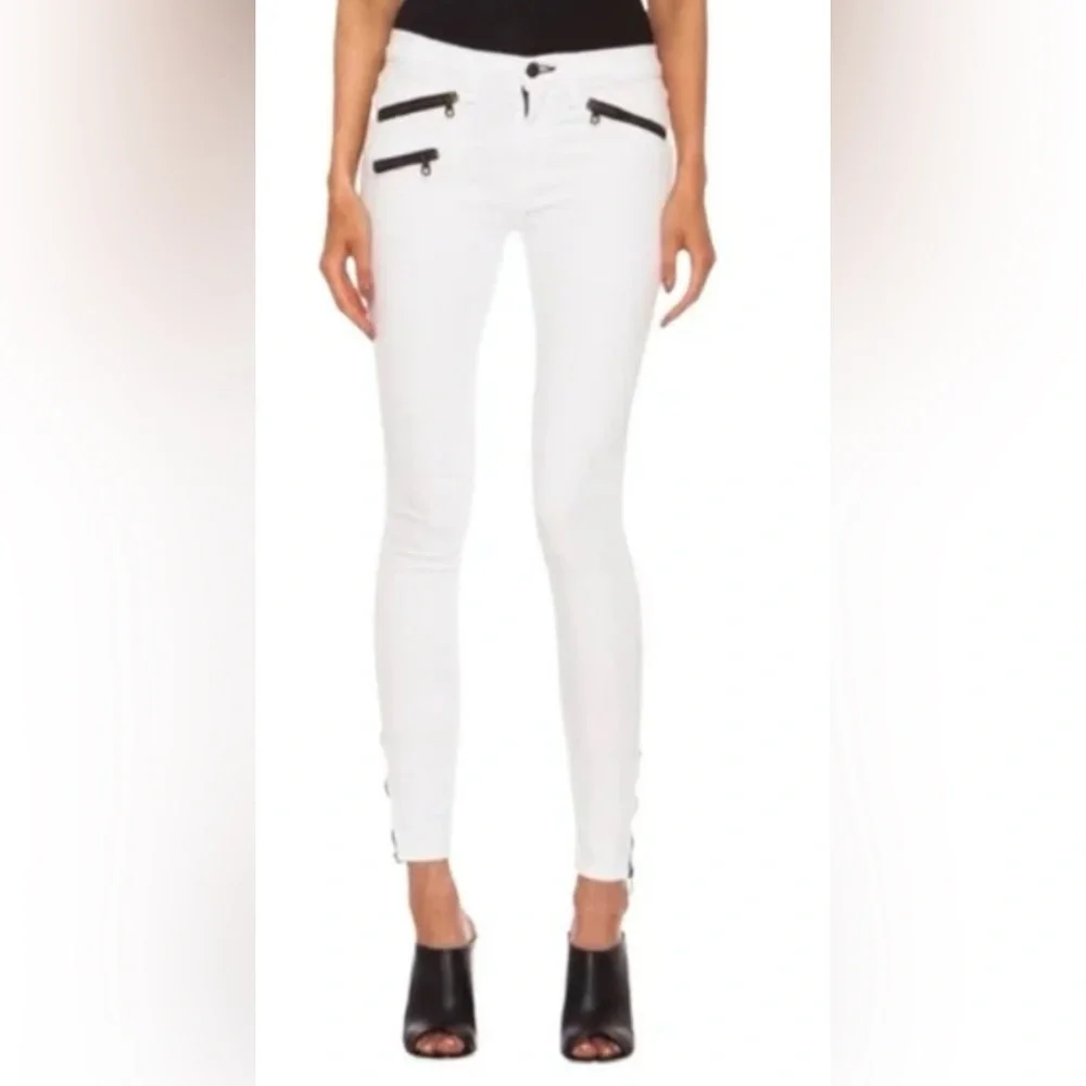 NWT Rag & Bone High Rise Biker Jeans - Picture 2 of 15